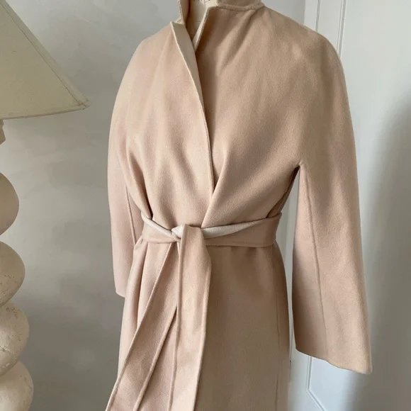 Max Mara Dress coat In Silk And Casmere Size 2